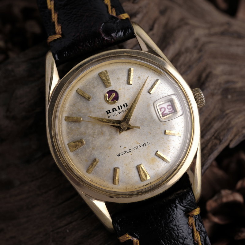 Rado Rado - World Travel - Ingen mindstepris - 345602 - Mænd - 1960-1969 vintage watch - image 1