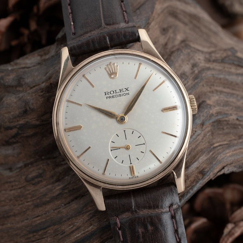 Rolex Rolex - Precision 9k Yellow Gold - No reserve price - 12868 - Men - 1950-1959 vintage watch - image 1