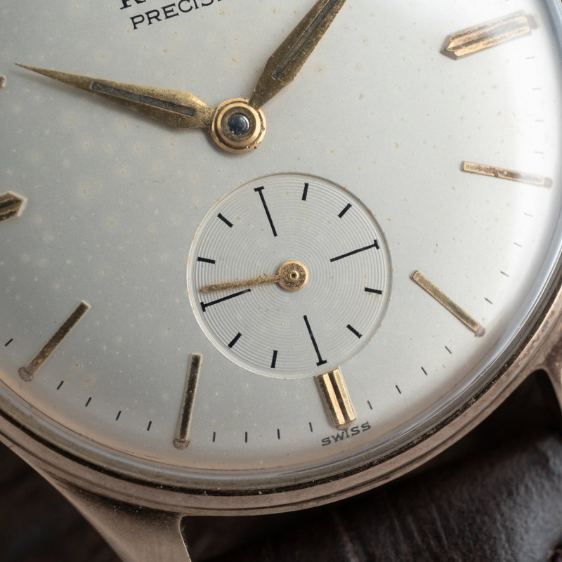Rolex Rolex - Precision 9k Yellow Gold - No reserve price - 12868 - Men - 1950-1959 vintage watch - image 4