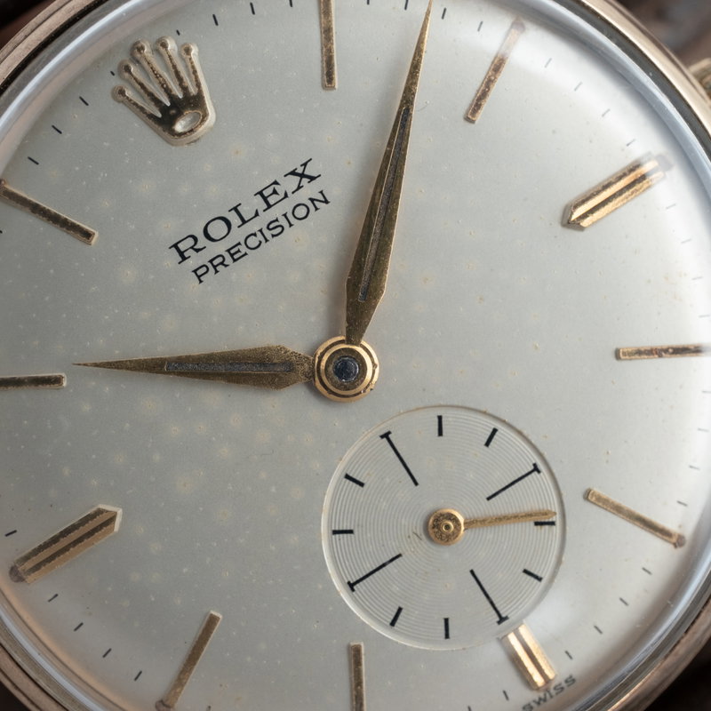 Rolex Rolex - Precision 9k Yellow Gold - No reserve price - 12868 - Men - 1950-1959 vintage watch - image 6