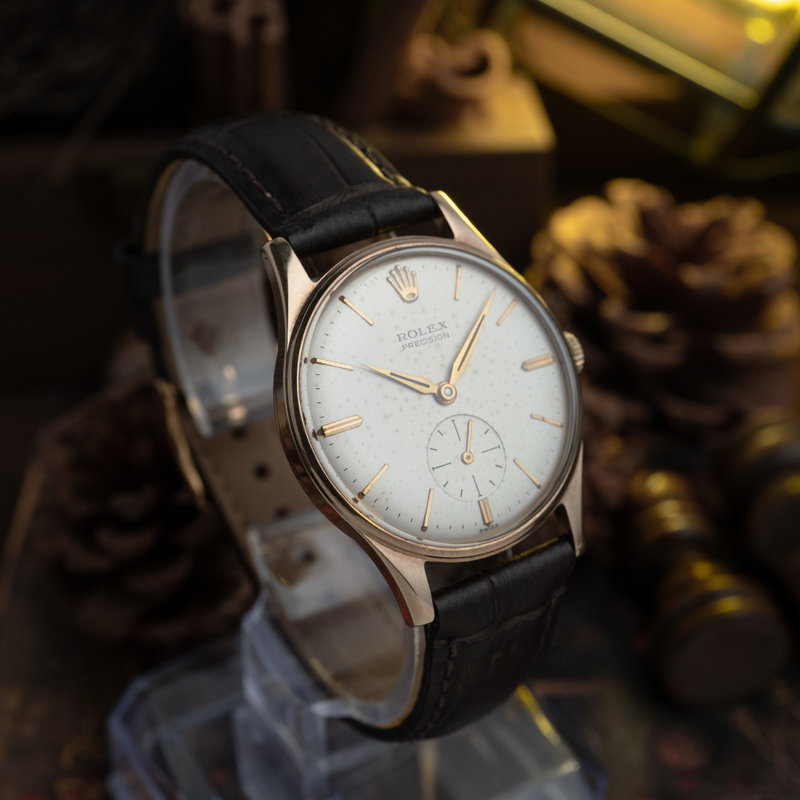 Rolex Rolex - Precision 9k Yellow Gold - No reserve price - 12868 - Men - 1950-1959 vintage watch - image 17