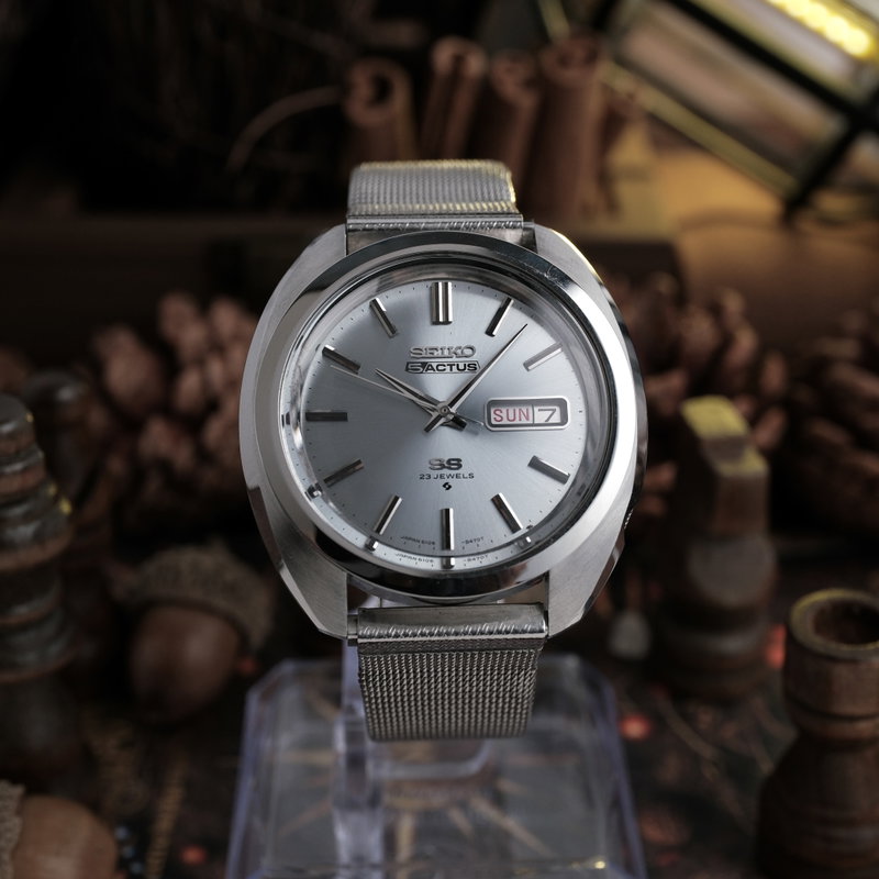 Seiko Seiko - 5 Actus SS 'Serviced' - No reserve price - 6106-8440 - Men - 1969 vintage watch - image 2