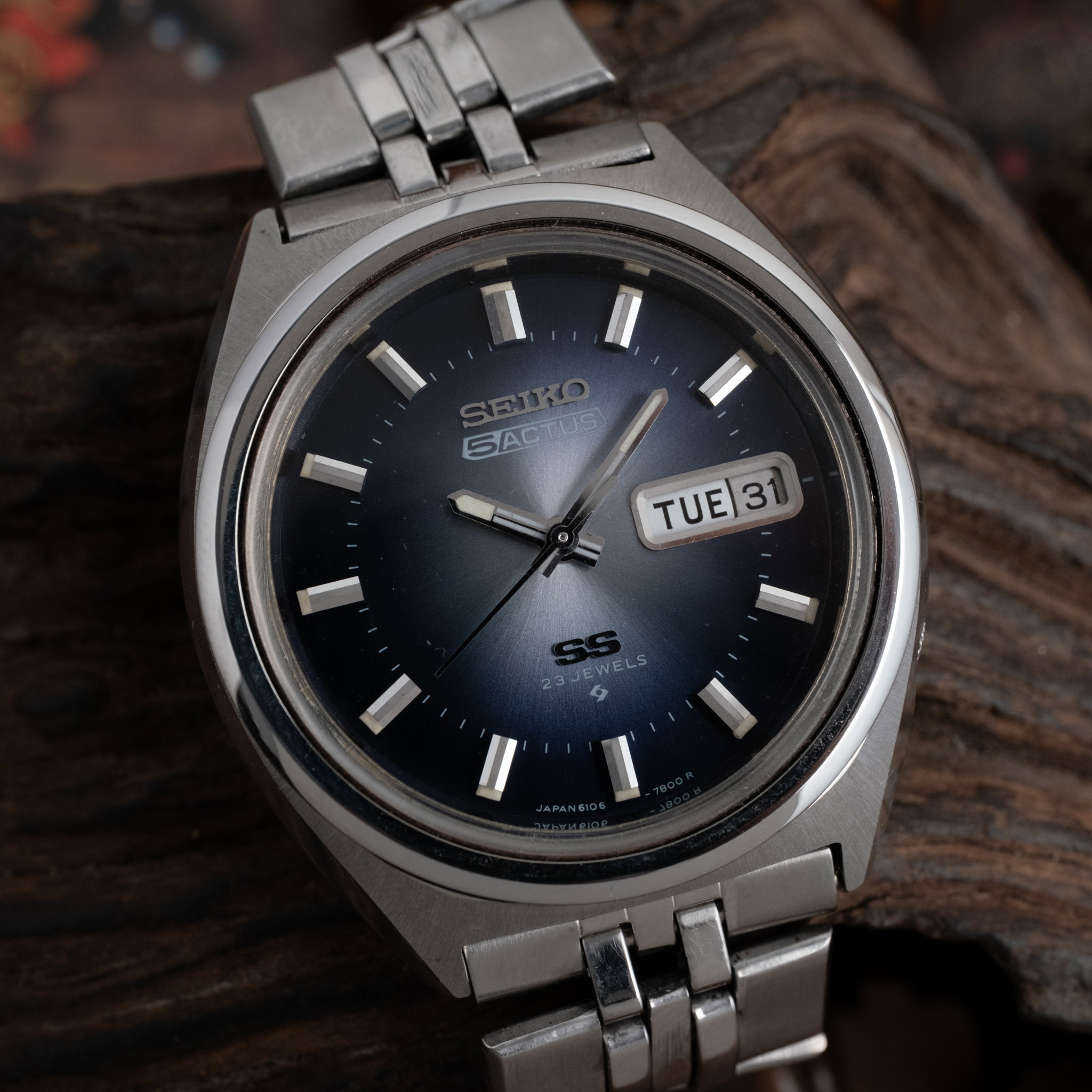Seiko - Actus SS 'Serviced' - No reserve price - 6106-7520 - Men - 1974
