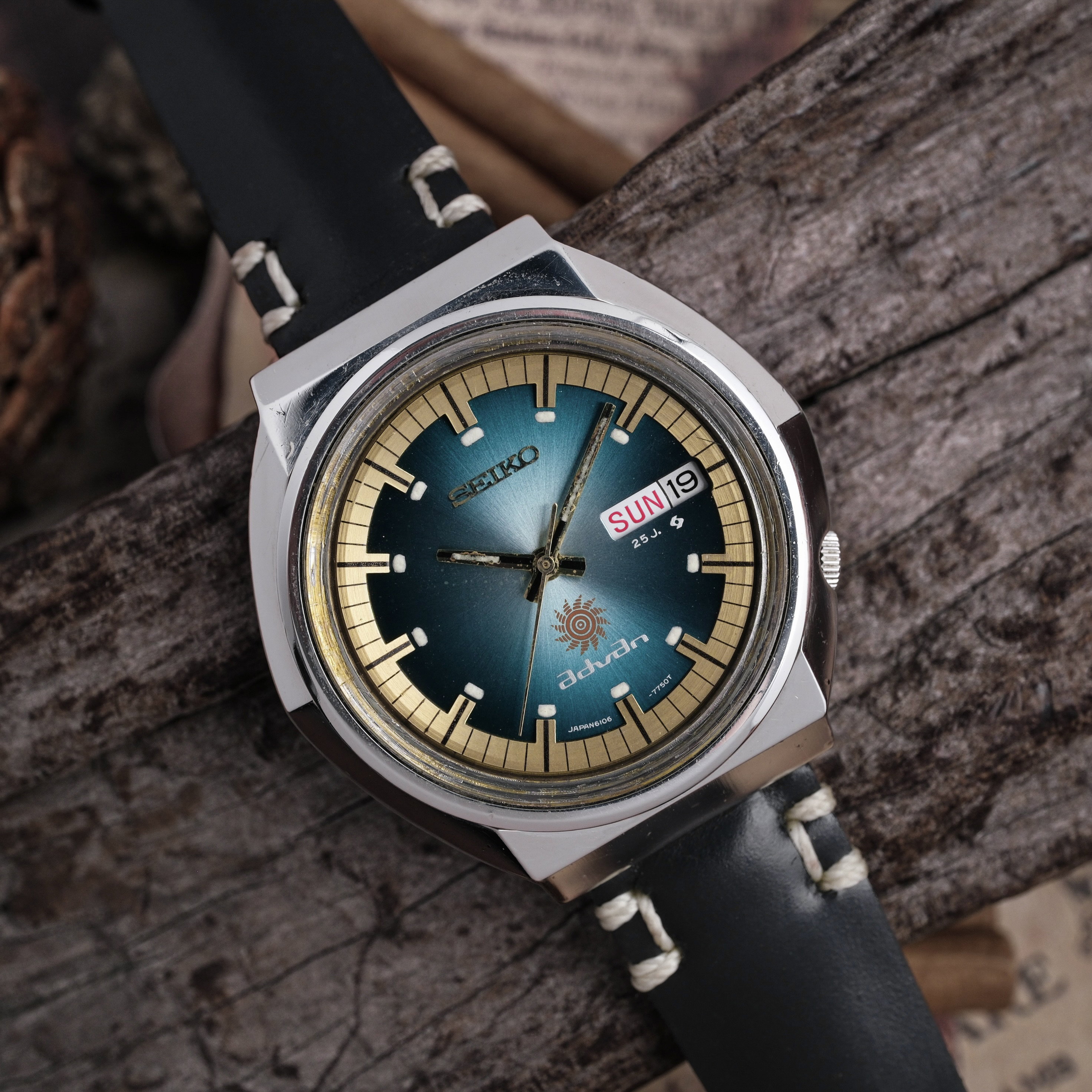 SEIKO アドバン　6106-7570 自動巻き　腕時計　ジャンク扱い Seiko Advan 6106-7570 (1973) | Second Vintage