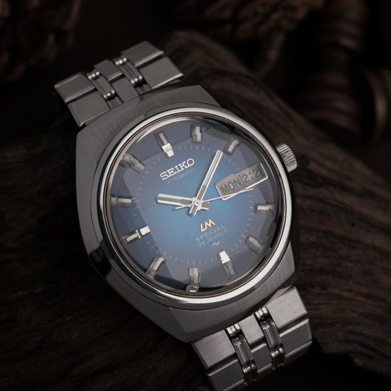 Seiko Seiko - Lord Matic Special Blue Gradient Dial 'Serviced' - No reserve price - 5216-6020 - Men - 1974 vintage watch - image 9