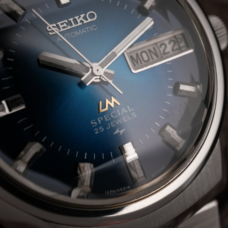Seiko Seiko - Lord Matic Special Blue Gradient Dial 'Serviced' - No reserve price - 5216-6020 - Men - 1974 vintage watch - image 18