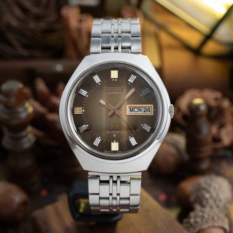 Seiko Seiko - Lord Matic 'Serviced' - No reserve price - 5606-7300 - Men - 1974 vintage watch - image 2