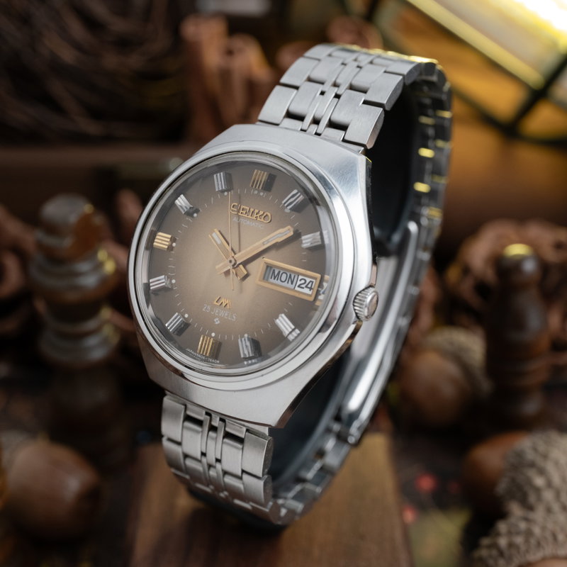 Seiko Seiko - Lord Matic 'Serviced' - No reserve price - 5606-7300 - Men - 1974 vintage watch - image 3