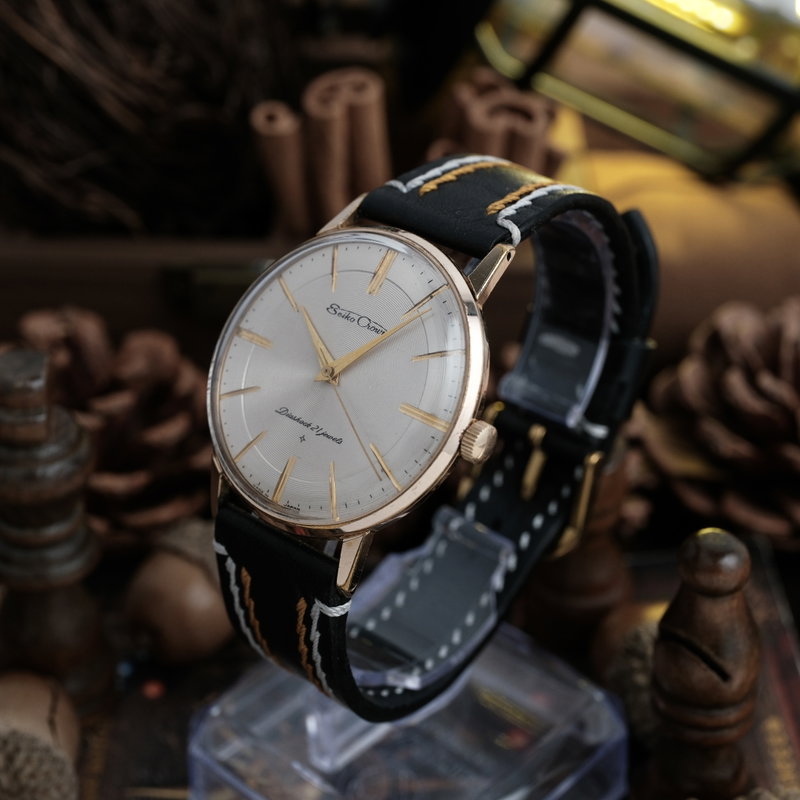 Seiko Seiko - Crown - Ingen mindstepris - J15003E - Mænd - 1960-1969 vintage watch - image 2