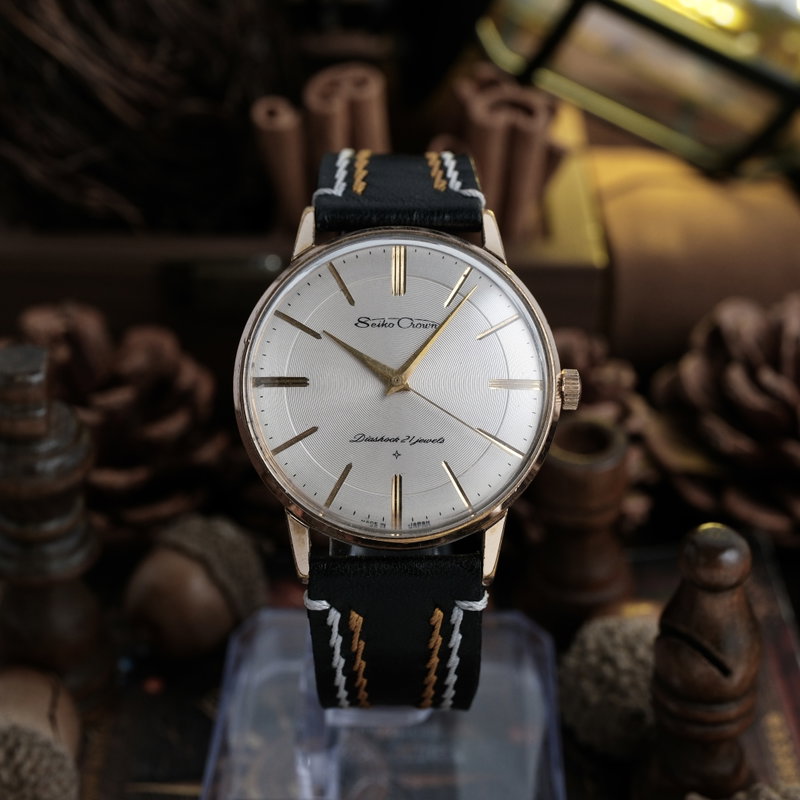 Seiko Seiko - Crown - Ingen mindstepris - J15003E - Mænd - 1960-1969 vintage watch - image 3