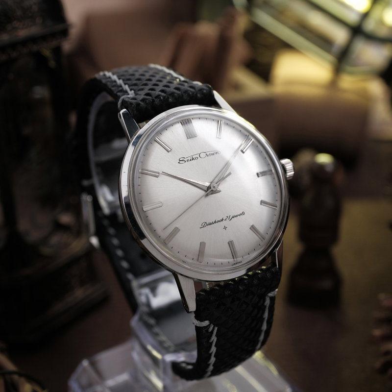 Seiko Seiko - Crown - No reserve price - J15003E - Men - 1964 vintage watch - image 4