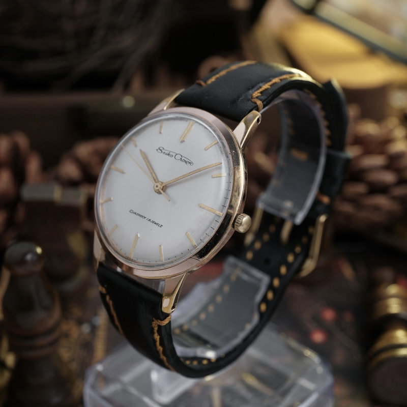 Seiko Seiko - Crown - Sans prix de réserve - J14040 - Homme - 1959 vintage watch - image 4