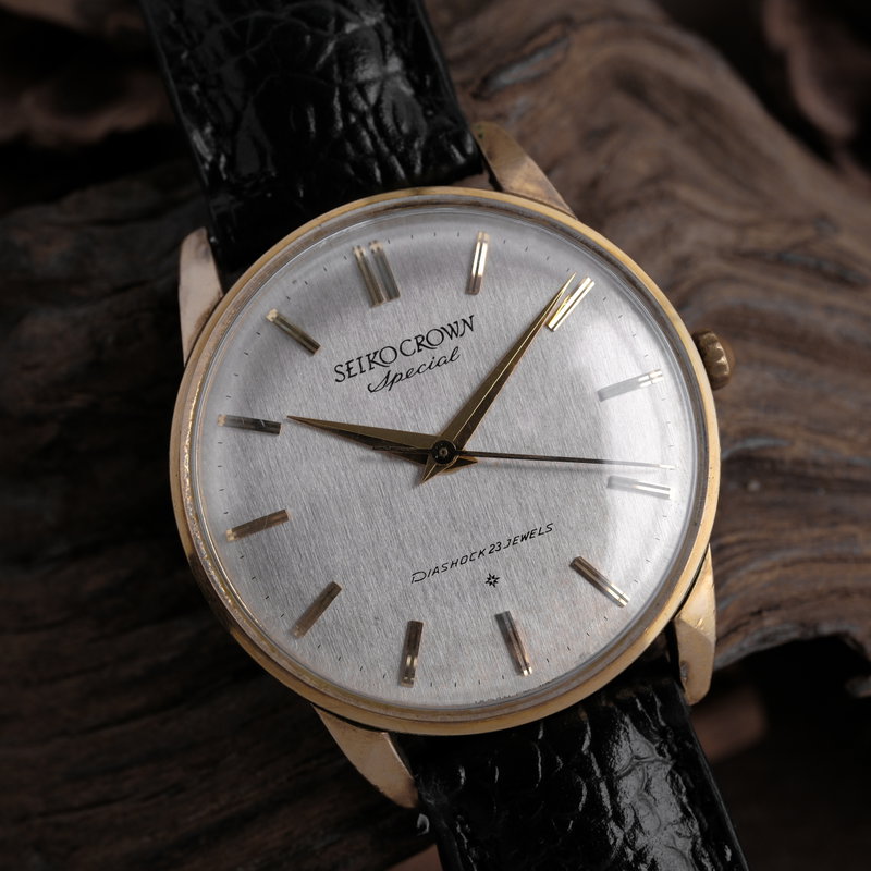 Seiko Seiko - Crown Special "14K GOLD-FILLED" - Sin precio de reserva - J14100 - Hombre - 1962 vintage watch - image 1