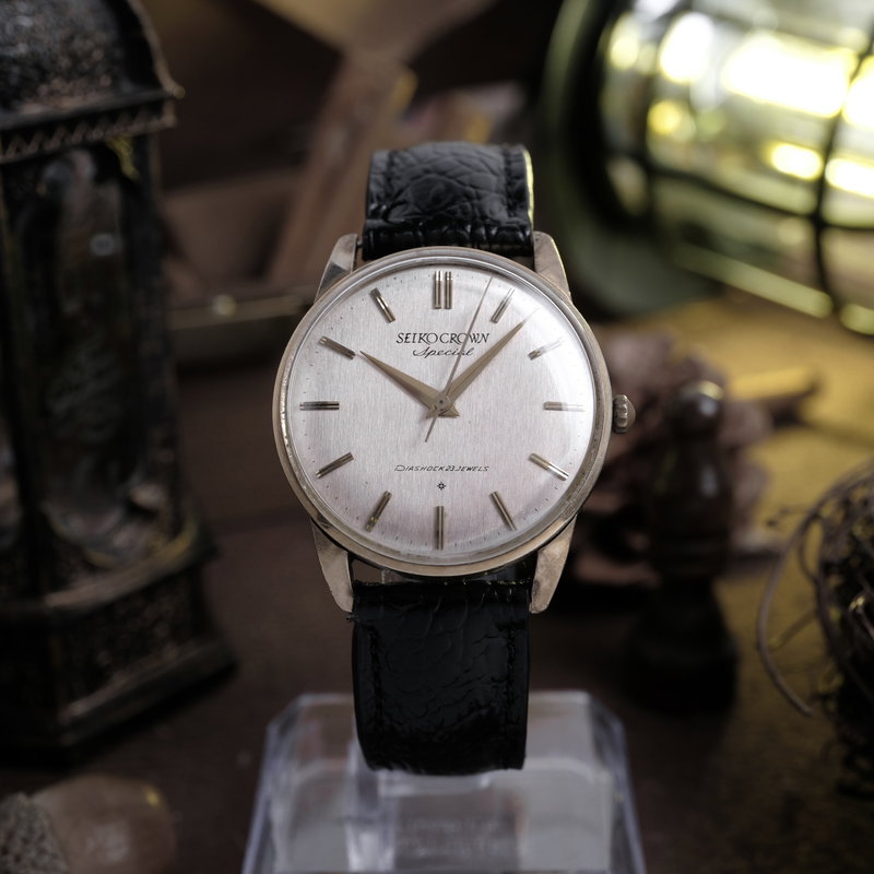 Seiko Seiko - Crown Special "14K GOLD-FILLED" - Sin precio de reserva - J14100 - Hombre - 1962 vintage watch - image 4