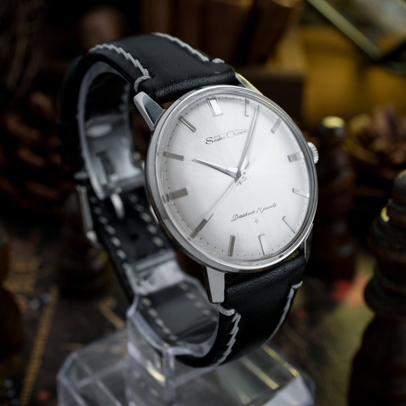Seiko Seiko - Crown - Ingen mindstepris - J15011 - Mænd - 1963 vintage watch - image 4