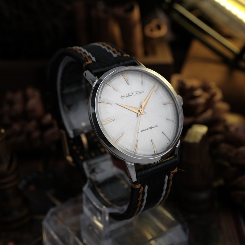 Seiko Seiko - Crown - No reserve price - J14044 - Men - 1950-1959  vintage watch - image 6