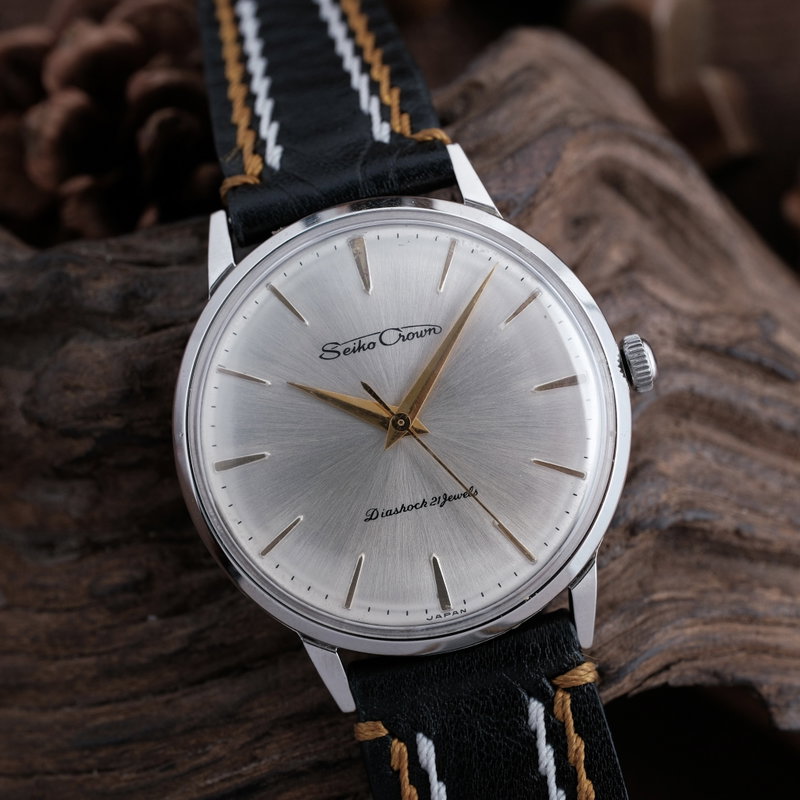 Seiko Seiko - Crown - No reserve price - J14044 - Men - 1950-1959  vintage watch - image 1