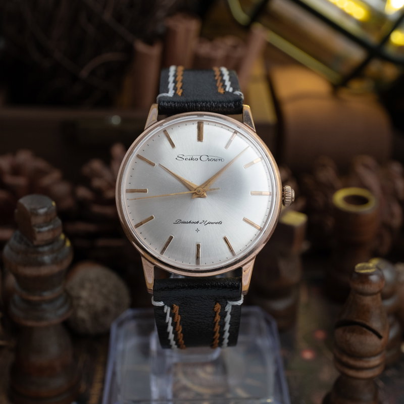 Seiko Seiko - Crown - No reserve price - J15003 - Men - 1960-1969  vintage watch - image 2