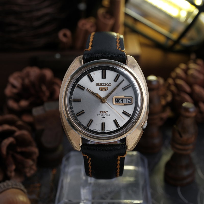 Seiko Seiko - 5 DX - No reserve price - 5139-6000 - Men - 1968 vintage watch - image 2