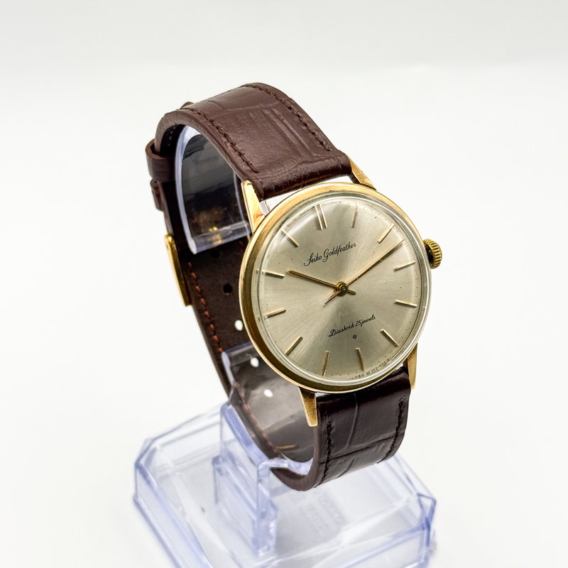 Seiko Seiko - Goldfeather "14k GOLD-FILLED" - Ingen mindstepris - J14060 - Mænd - 1962 vintage watch - image 13