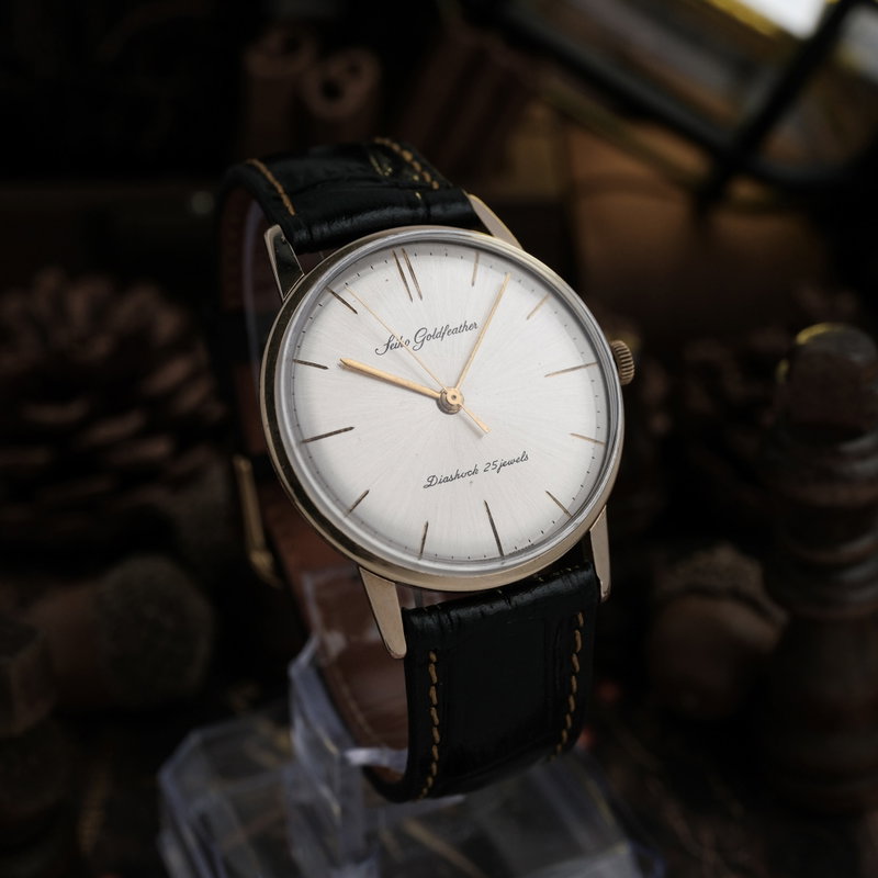 Seiko Seiko - Goldfeather '14k GOLD-FILLED' - No reserve price - 15008E - Men - 1960-1969 vintage watch - image 5