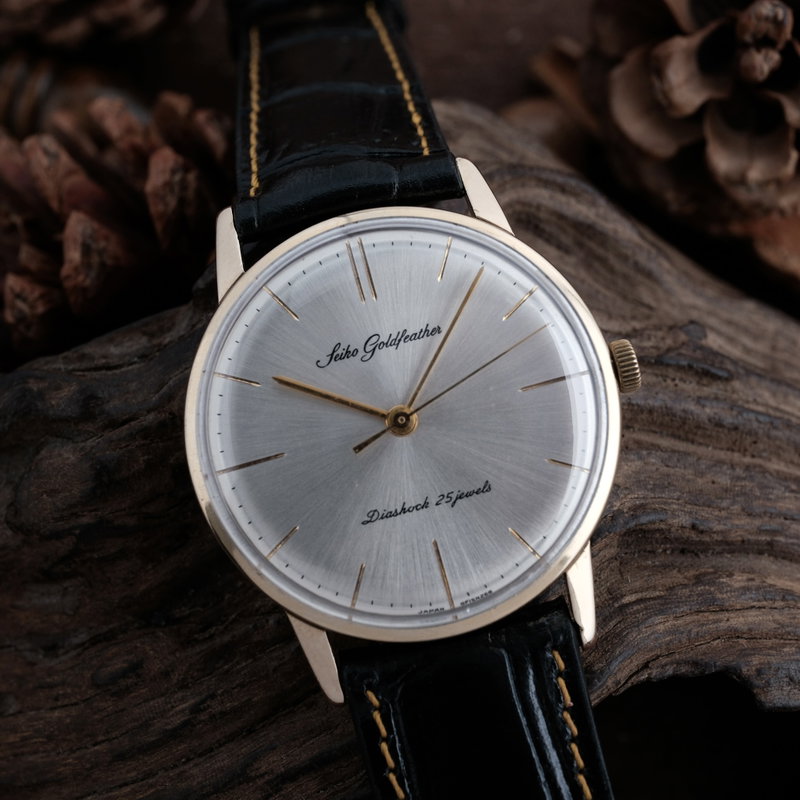 Seiko Seiko - Goldfeather '14k GOLD-FILLED' - No reserve price - 15008E - Men - 1960-1969 vintage watch - image 1