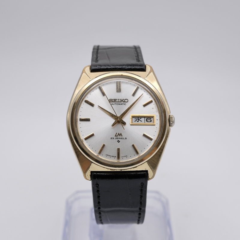Seiko Seiko - Lord Matic - Sans prix de réserve - 5606-7000 - Homme - 1970 vintage watch - image 8