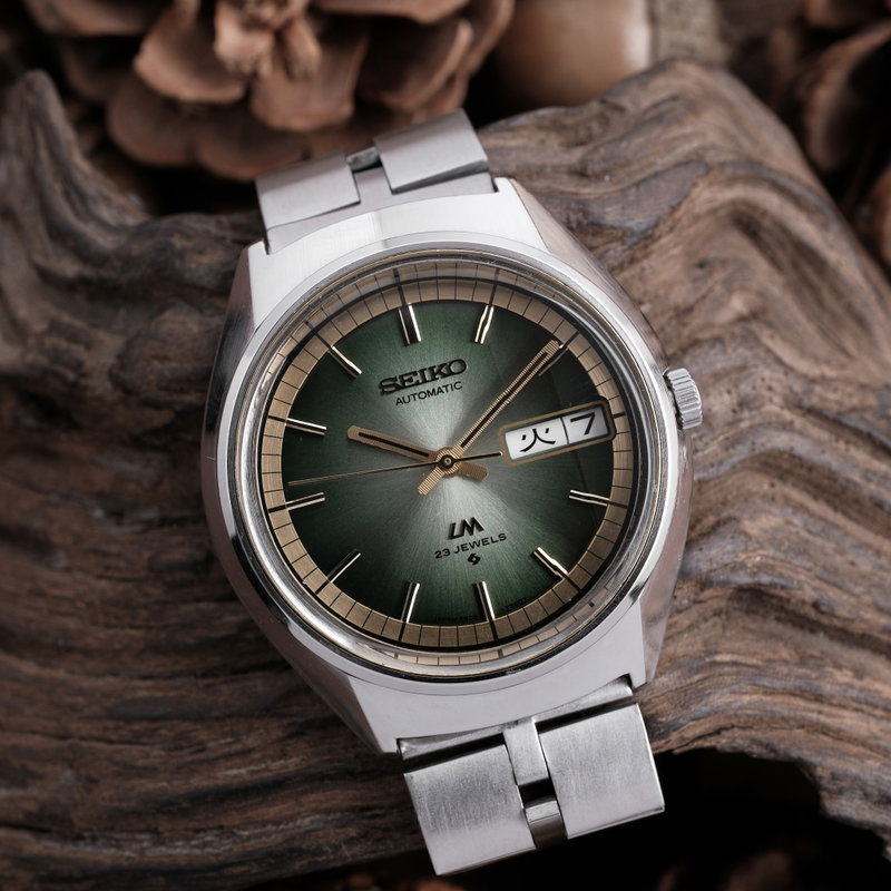 Seiko Seiko - Lord Matic Green Fumé Dial Faceted Crystal - No reserve price - Men - 1970-1979  vintage watch - image 7