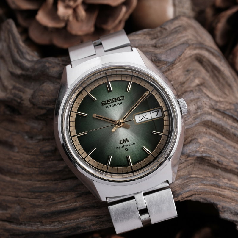 Seiko Seiko - Lord Matic Green Fumé Dial Faceted Crystal - No reserve price - Men - 1970-1979  vintage watch - image 8