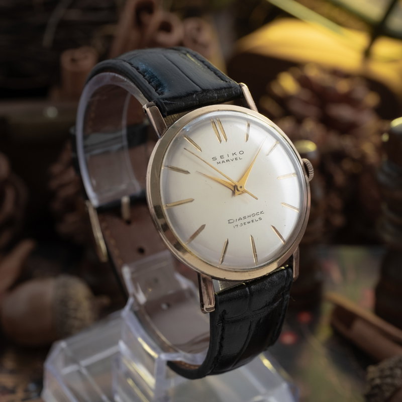 Seiko Seiko - Marvel '14K GOLD-FILLED' - No reserve price - 14022 - Men - 1950-1959  vintage watch - image 5