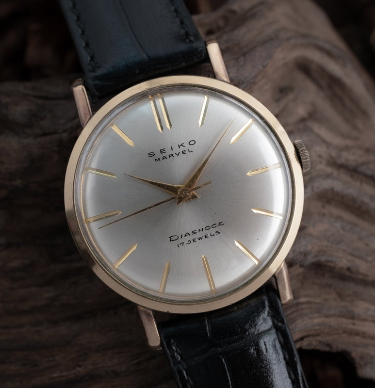 Seiko Seiko - Marvel '14K GOLD-FILLED' - No reserve price - 14022 - Men - 1950-1959  vintage watch - image 1