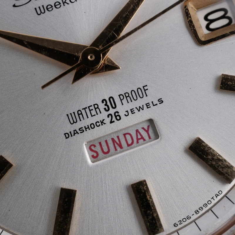 Seiko Seiko - Seikomatic Weekdater - Ingen mindstepris - 6206-8980 - Mænd - 1965 vintage watch - image 10