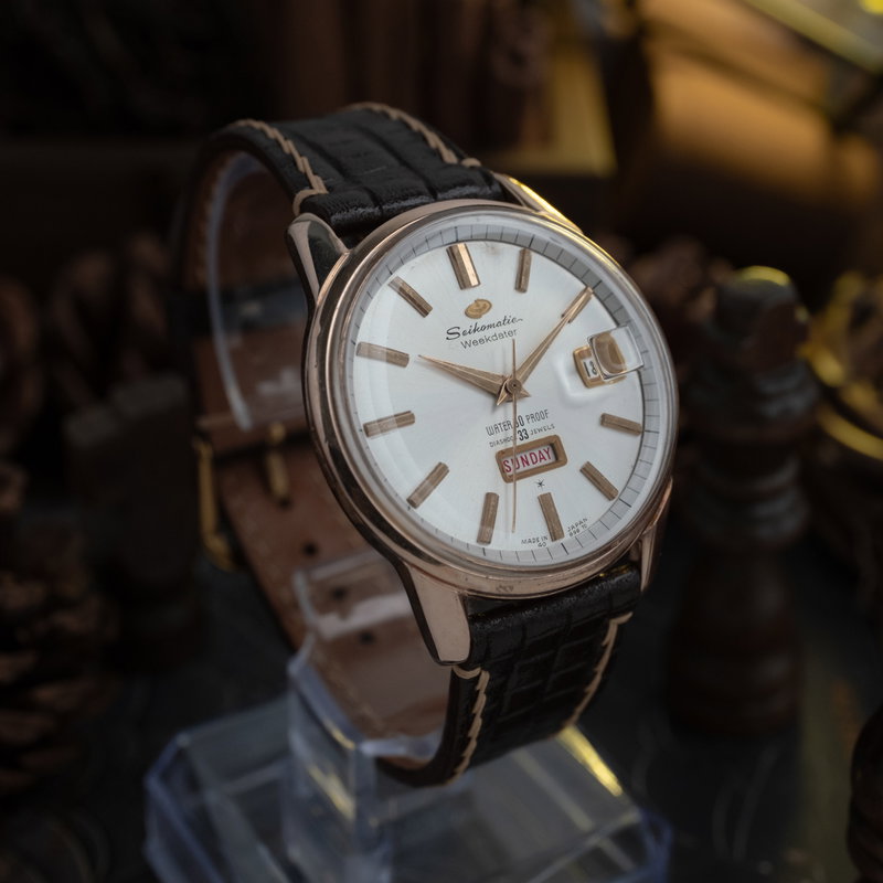 Seiko Seiko - Seikomatic Weekdater - Ingen mindstepris - 408980 - Mænd - 1963 vintage watch - image 4