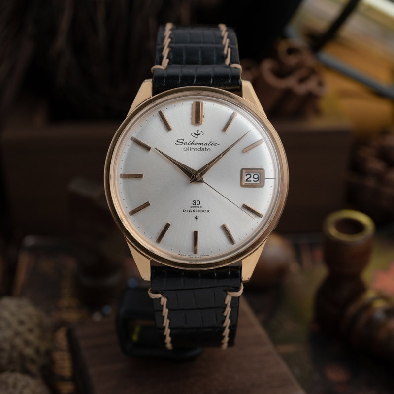 Seiko Seiko - Seikomatic Slimdate - No reserve price - 841990 - Men - 1964 vintage watch - image 2