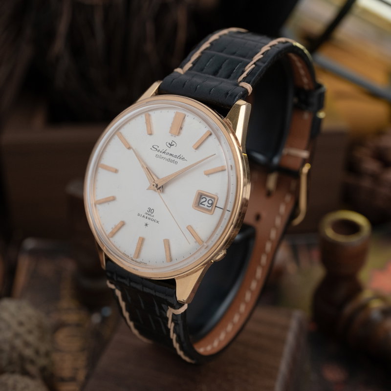 Seiko Seiko - Seikomatic Slimdate - No reserve price - 841990 - Men - 1964 vintage watch - image 3