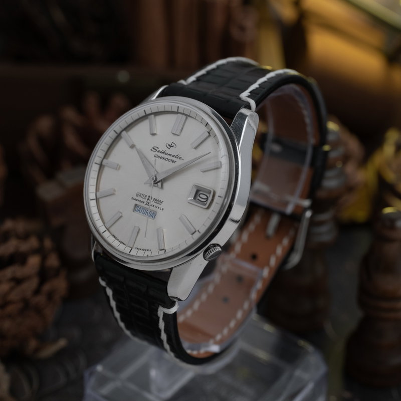Seiko Seiko - Seikomatic Weekdater - Ingen mindstepris - 6206-8040 - Mænd - 1965 vintage watch - image 3