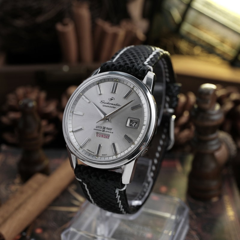 Seiko Seiko - Seikomatic Weekdater - Zonder minimumprijs - 6206-8990 - Heren - 1964 vintage watch - image 3