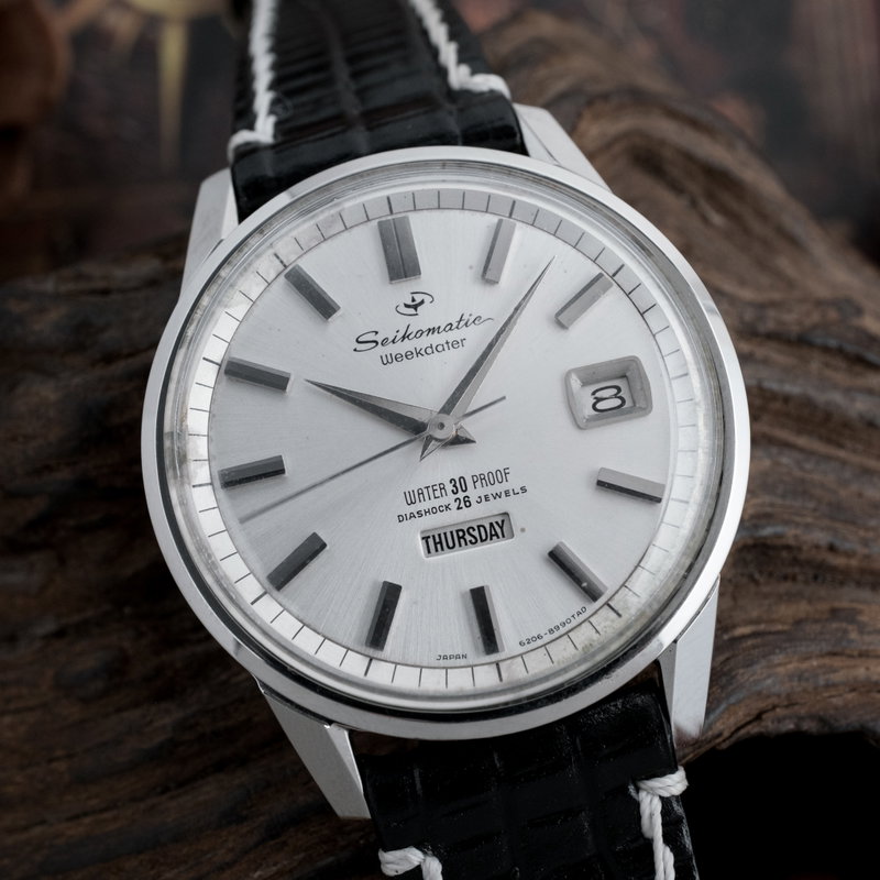 Seiko Seiko - Seikomatic Weekdater 'Serviced' - Sans prix de réserve - 6206-8990 - Homme - 1965 vintage watch - image 1