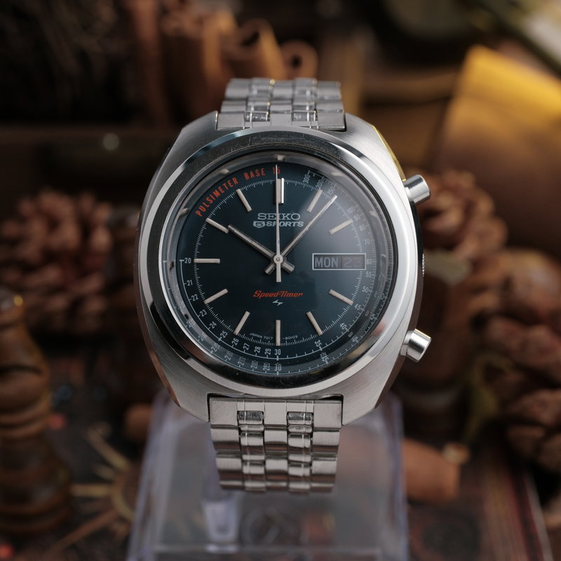 Seiko Seiko - Speed-Timer Chronograph - Senza prezzo di riserva - 7017-8000 - Uomo - 1971 vintage watch - image 2