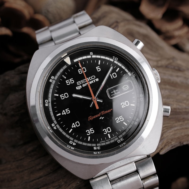 Seiko Seiko - Speed-Timer Chronograph - No reserve price - 7017-6040 - Men - 1971 vintage watch - image 2