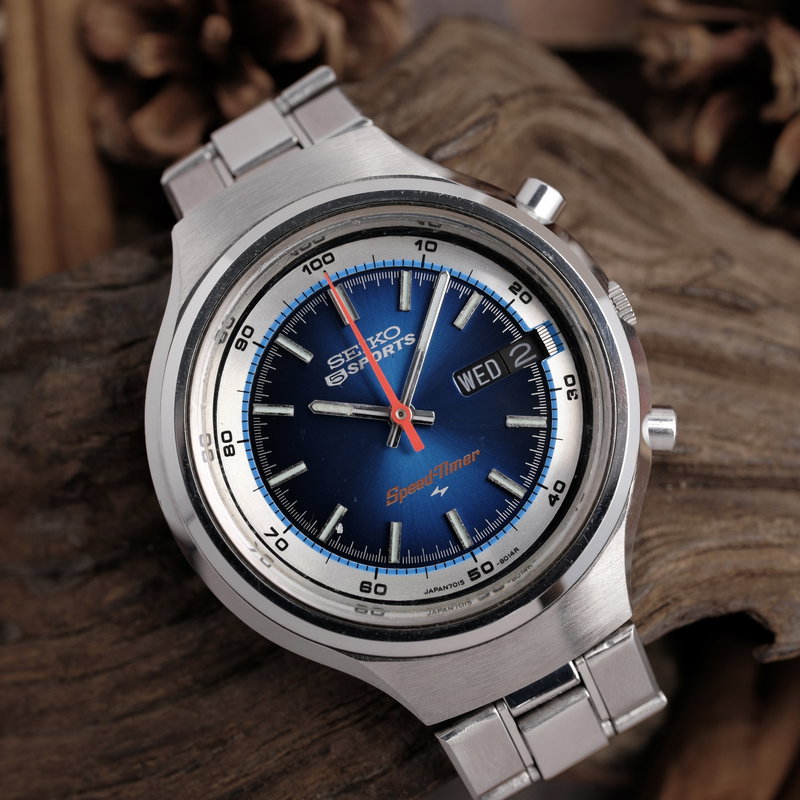 Seiko Seiko - 5 Sports Speedtimer Chronograph - 7015-8000 - Herren - 1975 vintage watch - image 1