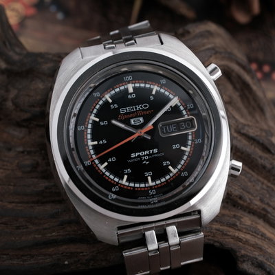 Seiko - 5 Sports Speed-Timer 'Serviced' Chronograph - No reserve price - 7017-8000 - Men - 1970