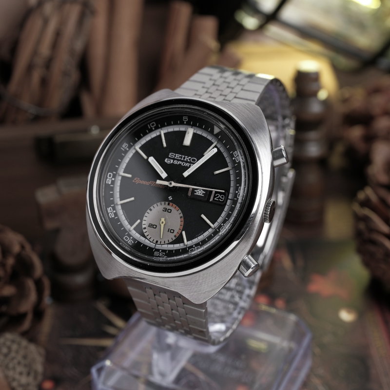 Seiko Seiko - 5 Sports Speed-Timer - Sans prix de réserve - 6139-7020 - Homme - 1971 vintage watch - image 2