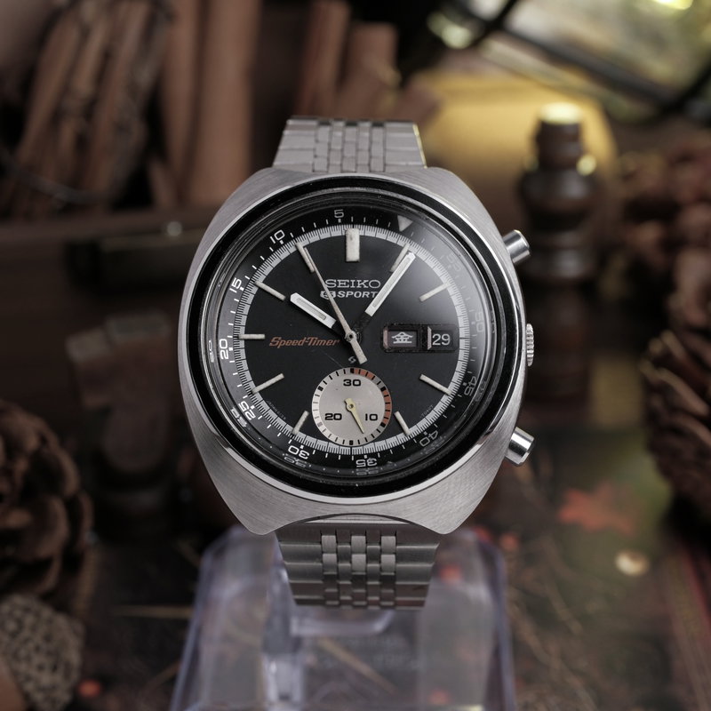 Seiko Seiko - 5 Sports Speed-Timer - Sans prix de réserve - 6139-7020 - Homme - 1971 vintage watch - image 3