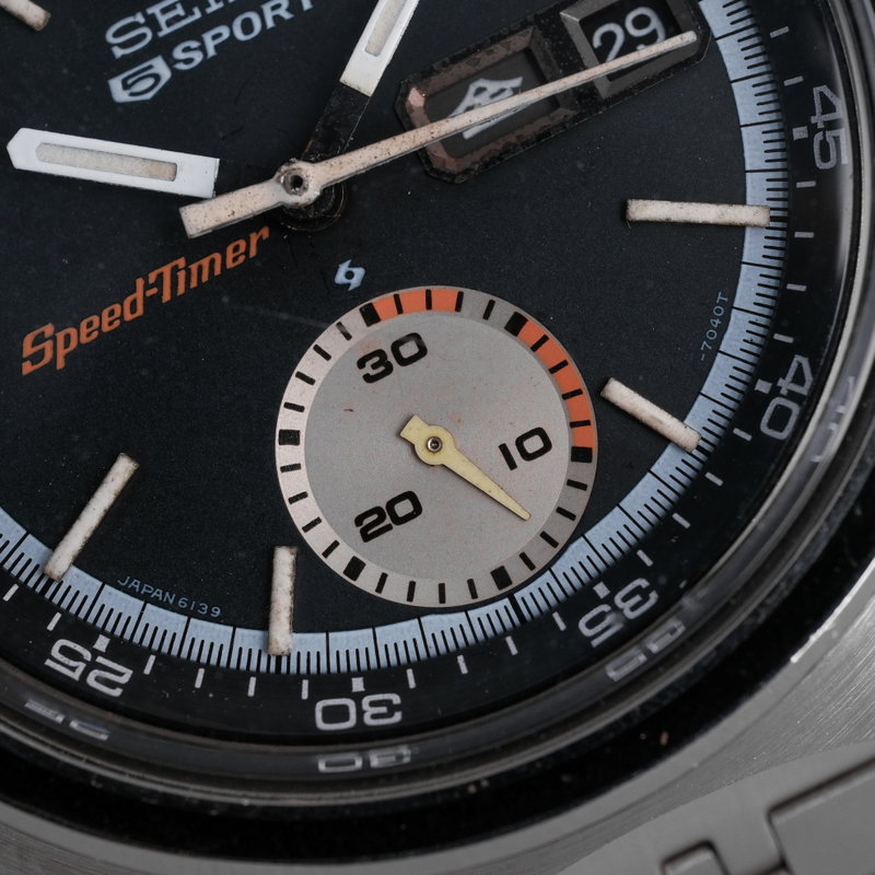 Seiko Seiko - 5 Sports Speed-Timer - Sans prix de réserve - 6139-7020 - Homme - 1971 vintage watch - image 8