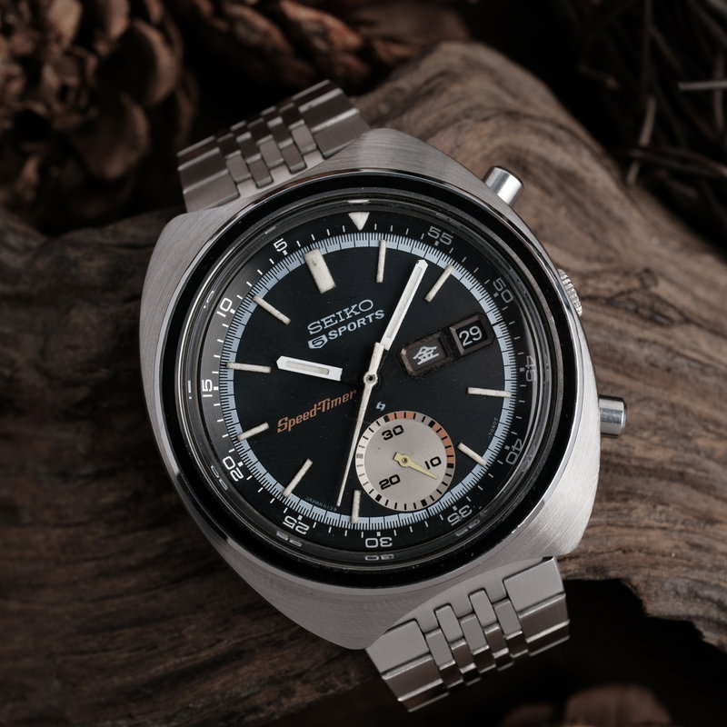 Seiko Seiko - 5 Sports Speed-Timer - Sans prix de réserve - 6139-7020 - Homme - 1971 vintage watch - image 1