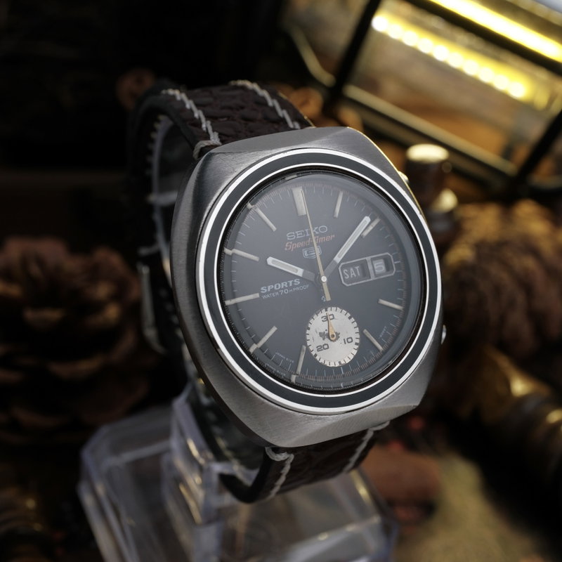 Seiko Seiko - Speedtimer Chronograph - No reserve price - 6139-8001 - Men - 1970 vintage watch - image 6