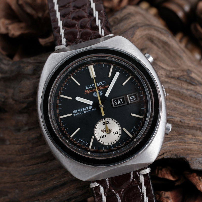 Seiko Seiko - Speedtimer Chronograph - No reserve price - 6139-8001 - Men - 1970 vintage watch - image 7
