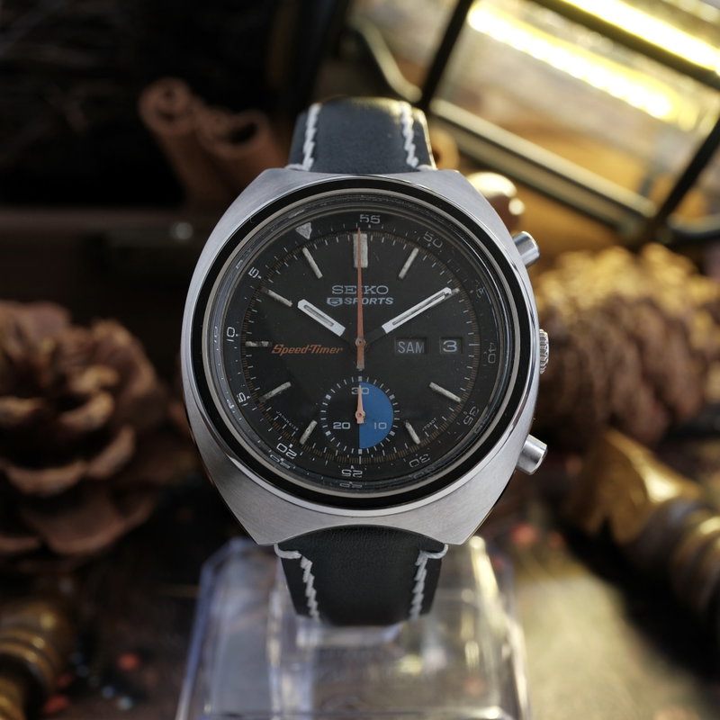Seiko Seiko - SpeedTimer Chronograph - No reserve price - 6139-7020 - Men - 1971 vintage watch - image 1