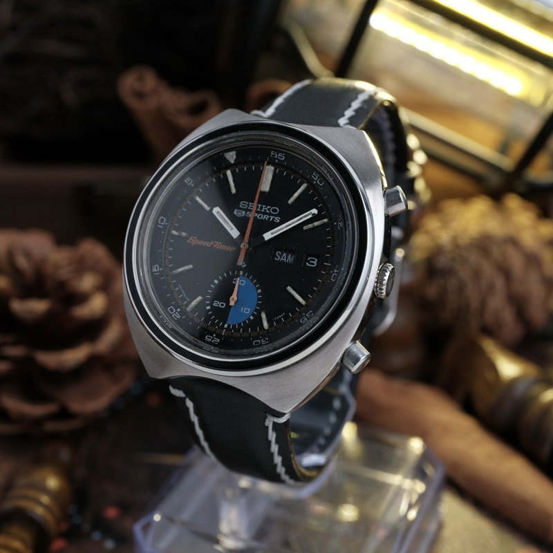 Seiko Seiko - SpeedTimer Chronograph - No reserve price - 6139-7020 - Men - 1971 vintage watch - image 4